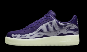Purple Skeleton Halloween