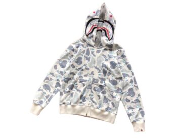 HOODIE – WHITE/GREY
