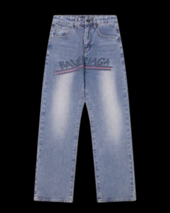 Jeans Azzurro  - con logo