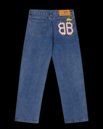 Jeans azzurro - con logo indietro