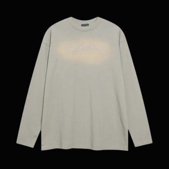 Felpa grigio - Oversize